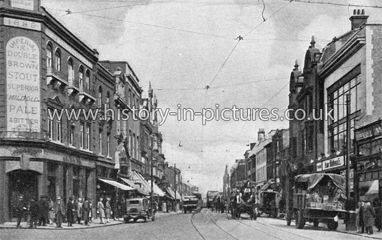 The High Road, Ilford, Essex. 1920's
